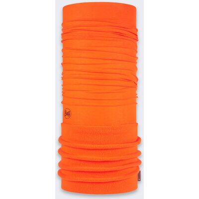 Komin wielofunkcyjny z polaru Buff Safety Polar Solid Orange Fluor Komin wielofunkcyjny z polaru Buff Safety Polar Solid Orange Fluor
