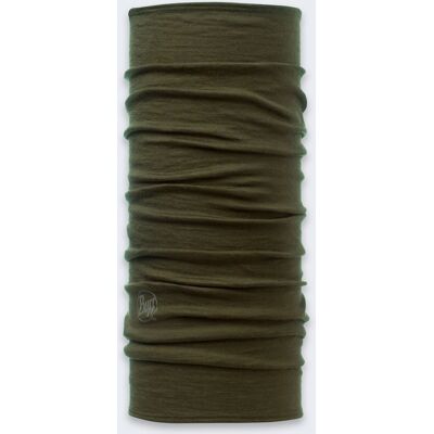 Komin wielofunkcyjny z wełny merynosów Buff Safety Merino Wool Cedar Komin wielofunkcyjny z wełny merynosów Buff Safety Merino Wool Cedar