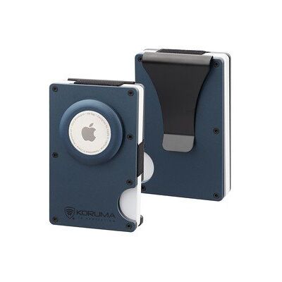 Koruma, Aluminiowe Etui Na Karty Z Miejscem Na Airtag Od Apple (Niebieski) Koruma, Aluminiowe Etui Na Karty Z Miejscem Na Airtag Od Apple (Niebieski)