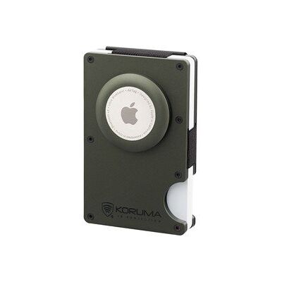 Koruma, Aluminiowe Etui Na Karty Z Miejscem Na Airtag Od Apple (Zielony) Koruma, Aluminiowe Etui Na Karty Z Miejscem Na Airtag Od Apple (Zielony)