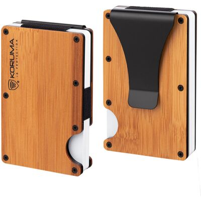 Koruma, Etui na karty antyRFID (Bambus) Koruma, Etui na karty antyRFID (Bambus)