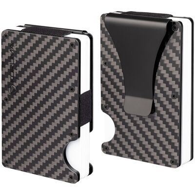 Koruma, Etui na karty antyRFID, czarny carbon KUK-68CBL Koruma, Etui na karty antyRFID, czarny carbon KUK-68CBL