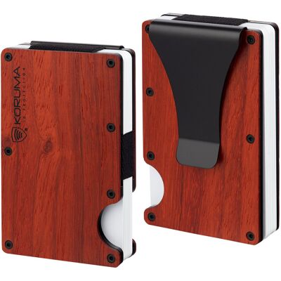 Koruma, Etui na karty antyRFID (Palisander) Koruma, Etui na karty antyRFID (Palisander)