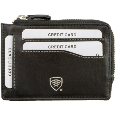 Koruma, Etui na karty i pieniądze RFID, czarne, 8x11,5 cm Koruma, Etui na karty i pieniądze RFID, czarne, 8x11,5 cm
