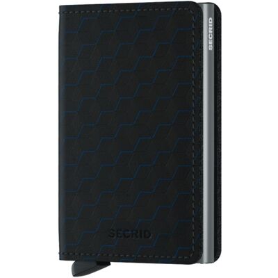 Mały portfel RFID Slimwallet Secrid Optical - black / titanium Mały portfel RFID Slimwallet Secrid Optical - black / titanium