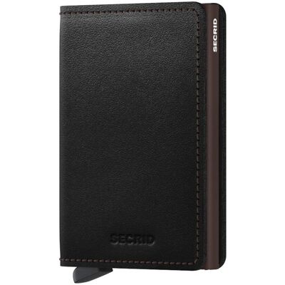 Mały Portfel Rfid Slimwallet Secrid Original - Black / Brown Mały Portfel Rfid Slimwallet Secrid Original - Black / Brown