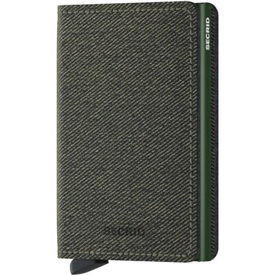 Mały portfel RFID Slimwallet Secrid Twist - green Mały portfel RFID Slimwallet Secrid Twist - green