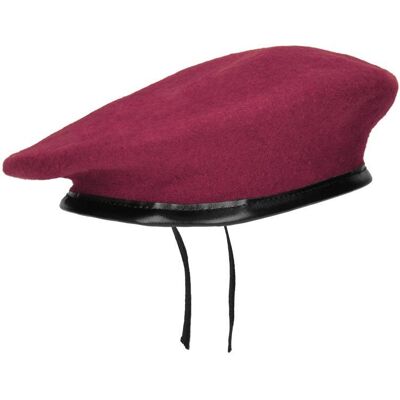 Mfh Beret Wojskowy Bordowy - 57 Mfh Beret Wojskowy Bordowy - 57