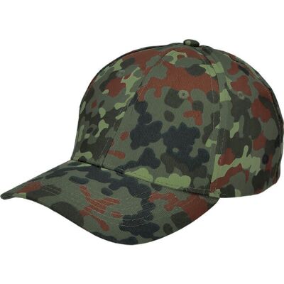 MFH Czapka z Daszkiem Bejsbolówka Dziecięca Flecktarn MFH Czapka z Daszkiem Bejsbolówka Dziecięca Flecktarn