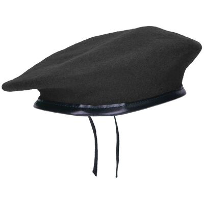 Mil-Tec Beret Wojskowy Bundeswehr (Bw) Czarny - 61 Mil-Tec Beret Wojskowy Bundeswehr (Bw) Czarny - 61