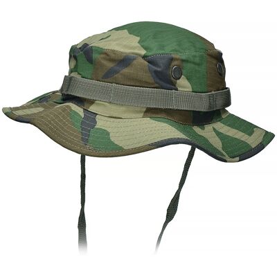 Mil-Tec Kapelusz Rip-Stop Woodland - Woodland - S Mil-Tec Kapelusz Rip-Stop Woodland - Woodland - S