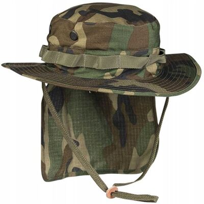 Mil-Tec Kapelusz Z Nakarczkiem Woodland Xl Mil-Tec Kapelusz Z Nakarczkiem Woodland Xl