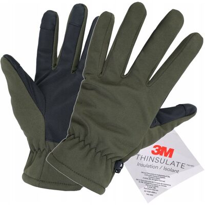 Mil-Tec Rękawice Rękawiczki Zimowe Softshell Thinsulate Do Ekranów Dotykowych Olive Xxl Mil-Tec Rękawice Rękawiczki Zimowe Softshell Thinsulate Do Ekranów Dotykowych Olive Xxl
