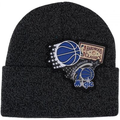 Mitchell & Ness Czapka Zimowa Orlando Magic Nba Xl Logo Patch Knit Hwc Magic Hcfk4341-Omayypppblck Osfm Mitchell & Ness Czapka Zimowa Orlando Magic Nba Xl Logo Patch Knit Hwc Magic Hcfk4341-Omayypppblck Osfm