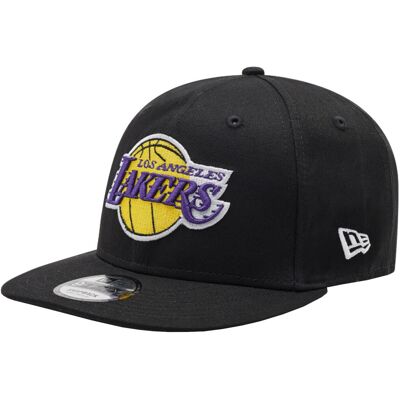New Era 9FIFTY Los Angeles Lakers Snapback Cap 60245408, Mężczyzna, Czapka z daszkiem, Czarny New Era 9FIFTY Los Angeles Lakers Snapback Cap 60245408, Mężczyzna, Czapka z daszkiem, Czarny