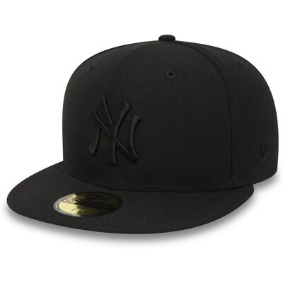 New Era, Czapka, 59FIFTY MLB New York Yankees - 10000103, czarny, rozmiar 58 New Era, Czapka, 59FIFTY MLB New York Yankees - 10000103, czarny, rozmiar 58