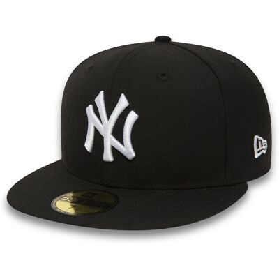 New Era, Czapka, 59fifty Mlb New York Yankees Fullcap - 10003436, Czarny, Rozmiar 59 New Era, Czapka, 59fifty Mlb New York Yankees Fullcap - 10003436, Czarny, Rozmiar 59