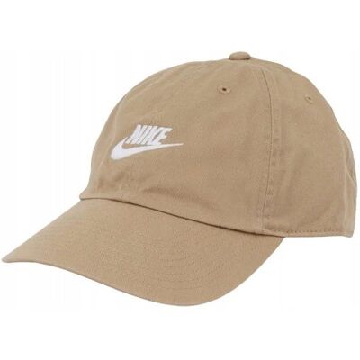 Nike - Czapka Z Daszkiem - Fb5368-297 Beżowa Czapka Z Logo Nike - Czapka Z Daszkiem - Fb5368-297 Beżowa Czapka Z Logo
