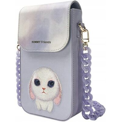 Inny producent Nimmy torebka na telefon fioletowy/purple Big Eyed Pet 2.0 Rabbit Inny producent Nimmy torebka na telefon fioletowy/purple Big Eyed Pet 2.0 Rabbit