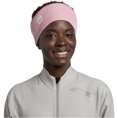 Opaska BUFF CROSSKNIT HEADBAND SOLID CAMELIA one size Opaska BUFF CROSSKNIT HEADBAND SOLID CAMELIA one size