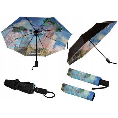 Parasol automat, składany - C. Monet, Kobieta z Parasolem (CARMANI) Parasol automat, składany - C. Monet, Kobieta z Parasolem (CARMANI)