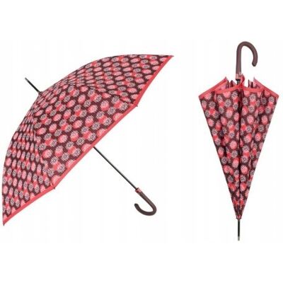 inna (Inny) Parasol automatyczny długi Perletti w wzorki laska inna (Inny) Parasol automatyczny długi Perletti w wzorki laska