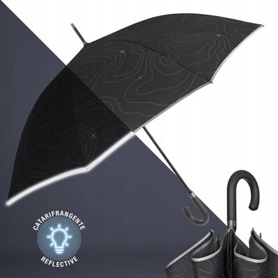inna (Inny) Parasol automatyczny odblaskowy długi Perletti inna (Inny) Parasol automatyczny odblaskowy długi Perletti