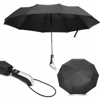 Pako Jeans Parasol Automatyczny Parasolka Składana Solidna Uniwersalna XL + Pokrowiec Pako Jeans Parasol Automatyczny Parasolka Składana Solidna Uniwersalna XL + Pokrowiec