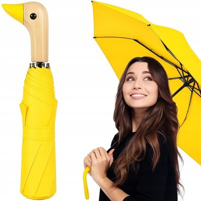 Inny producent PARASOL AUTOMATYCZNY PARASOLKA ŻÓŁTA Z POKROWCEM DUCKHEAD 95cm Inny producent PARASOL AUTOMATYCZNY PARASOLKA ŻÓŁTA Z POKROWCEM DUCKHEAD 95cm