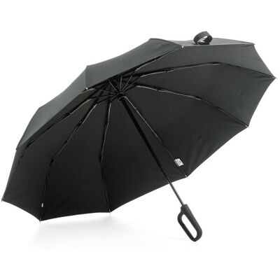 KRAGO ACCESSORIES Parasol Carbine 10-szprychowy składany czarny KRAGO ACCESSORIES Parasol Carbine 10-szprychowy składany czarny