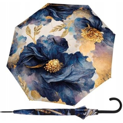 PARASOL DAMSKI DOPPLER DŁUGI SATYNOWY KWIATY PREMIUM AUTOMAT ODPORNY WIATR PARASOL DAMSKI DOPPLER DŁUGI SATYNOWY KWIATY PREMIUM AUTOMAT ODPORNY WIATR