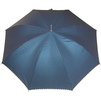 Parasol Damski Metalik Kobalt, Automatyczny Wiatroodporny Parasol Damski Metalik Kobalt, Automatyczny Wiatroodporny