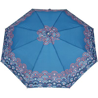 Fisher & Paykel Parasol damski Pełny automat Malowidła na turkusie Wiatroodporny Fisher & Paykel Parasol damski Pełny automat Malowidła na turkusie Wiatroodporny