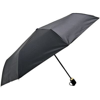 KRAGO ACCESSORIES Parasol damski składany automatyczny czarny KRAGO ACCESSORIES Parasol damski składany automatyczny czarny