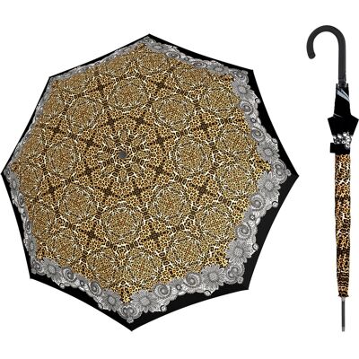 Parasol długi Doppler Fiber Flex Imperial Satin - Leopardo Parasol długi Doppler Fiber Flex Imperial Satin - Leopardo