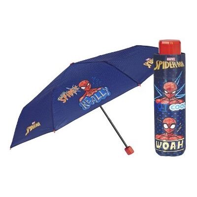 Spider-Man Parasol dziecięcy składany Spiderman + etui mini Spider-Man Parasol dziecięcy składany Spiderman + etui mini
