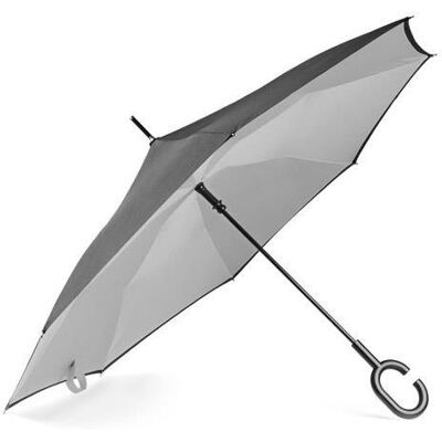 Parasol KEMER REVERS Czarno Szary - czarny / grafitowy Parasol KEMER REVERS Czarno Szary - czarny / grafitowy