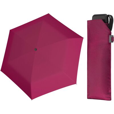 Parasol kieszonkowy Doppler Carbonsteel Mini Slim fuksja Parasol kieszonkowy Doppler Carbonsteel Mini Slim fuksja