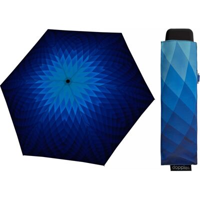 Parasol kieszonkowy Doppler Carbonsteel Mini Slim Fusion Blue Parasol kieszonkowy Doppler Carbonsteel Mini Slim Fusion Blue