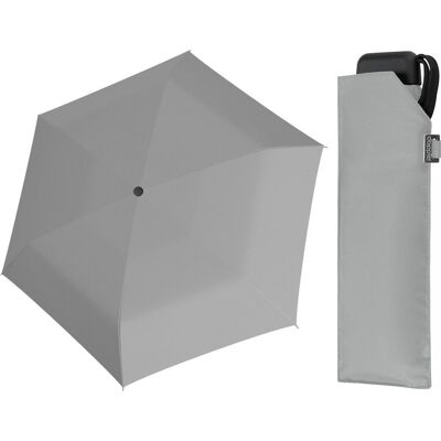 Parasol kieszonkowy Doppler Carbonsteel Mini Slim Shady Grey Parasol kieszonkowy Doppler Carbonsteel Mini Slim Shady Grey