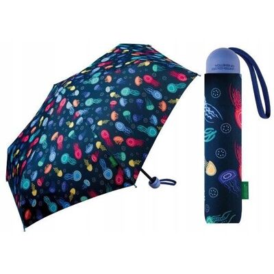 Pierre Cardin Parasol Manualny, Składany, Z Pokrowcem Benetton Granatowy, Wielokolorowy Pierre Cardin Parasol Manualny, Składany, Z Pokrowcem Benetton Granatowy, Wielokolorowy