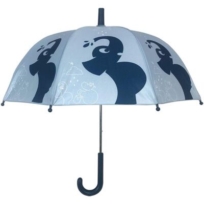 Parasol przeciwdeszczowy FOLLOW the duck - Dusty blue Parasol przeciwdeszczowy FOLLOW the duck - Dusty blue