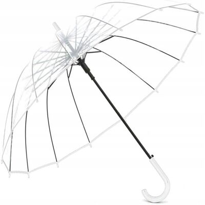 Reverse PARASOL PRZEZROCZYSTY ŚLUBNY WESELNY PARASOLKA NA ŚLUB Reverse PARASOL PRZEZROCZYSTY ŚLUBNY WESELNY PARASOLKA NA ŚLUB
