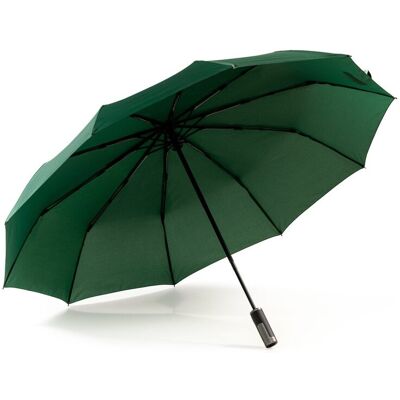 KRAGO ACCESSORIES Parasol Ring składany 10-szprychowy, automatyczny 115 cm zielony khaki KRAGO ACCESSORIES Parasol Ring składany 10-szprychowy, automatyczny 115 cm zielony khaki
