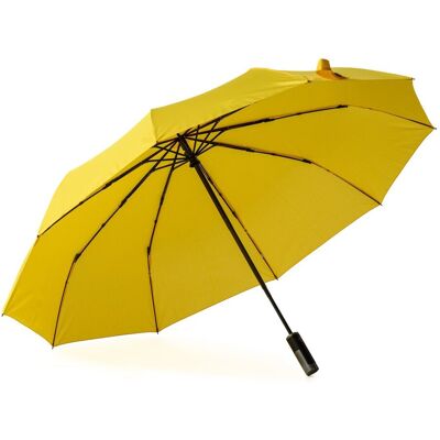 KRAGO ACCESSORIES Parasol Ring składany 10-szprychowy, automatyczny 115 cm żółty KRAGO ACCESSORIES Parasol Ring składany 10-szprychowy, automatyczny 115 cm żółty