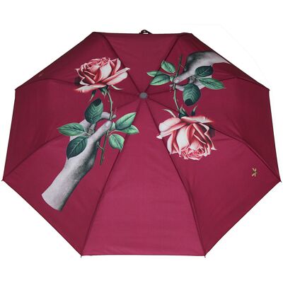 Fisher & Paykel PARASOL SUPERAUTOMATYCZNY nadruk cyfrowy Róża na bordowym Filtr UV 50+ Fisher & Paykel PARASOL SUPERAUTOMATYCZNY nadruk cyfrowy Róża na bordowym Filtr UV 50+