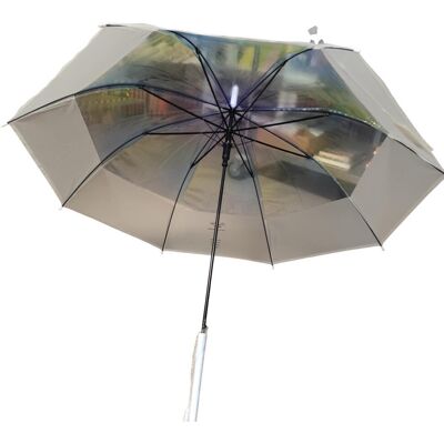 Stoklasa Parasol transparentny z motywem miejskim – długi, manualny Stoklasa Parasol transparentny z motywem miejskim – długi, manualny