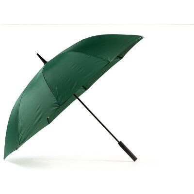 KRAGO ACCESSORIES Parasol typu laska 10-szprychowy z gumowaną rączką Soft Touch zielony khaki KRAGO ACCESSORIES Parasol typu laska 10-szprychowy z gumowaną rączką Soft Touch zielony khaki