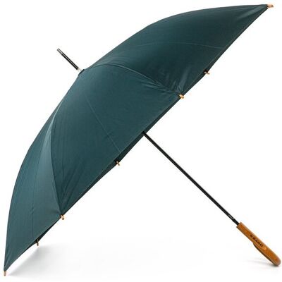 KRAGO ACCESSORIES Parasol typu laska z drewnianą rączką J Wooden Green KRAGO ACCESSORIES Parasol typu laska z drewnianą rączką J Wooden Green