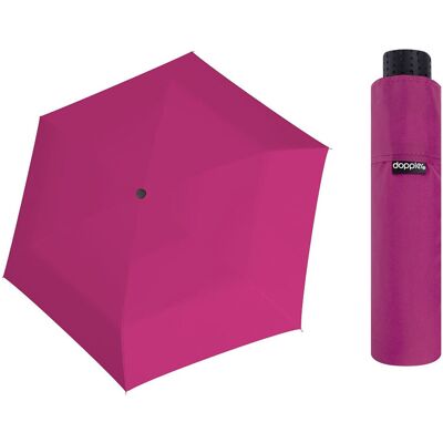 Parasolka damska do kieszeni lub torebki DOPPLER Fiber Havanna tylko 140 g, różowa Parasolka damska do kieszeni lub torebki DOPPLER Fiber Havanna tylko 140 g, różowa